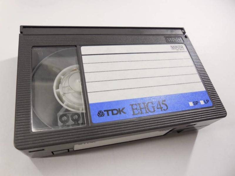 VHS-C camcorder tape